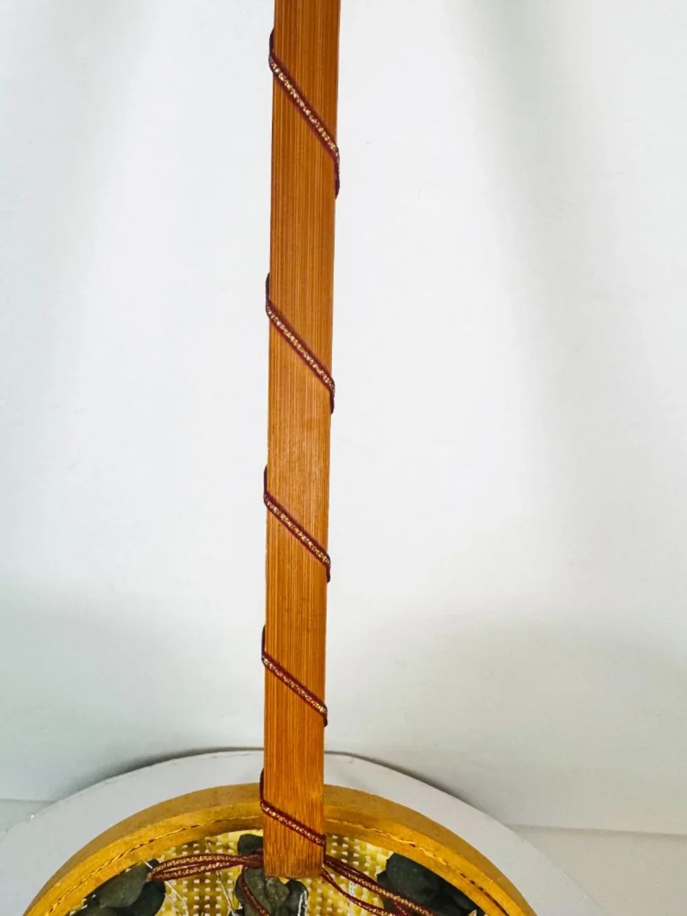 Vtg Handmade Bamboo Spoon 19